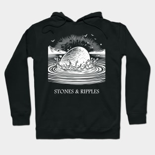 Stones & Ripples Stone Skipping Skimming Hoodie